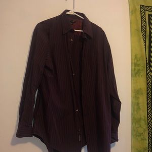 Button up men’s dress shirt